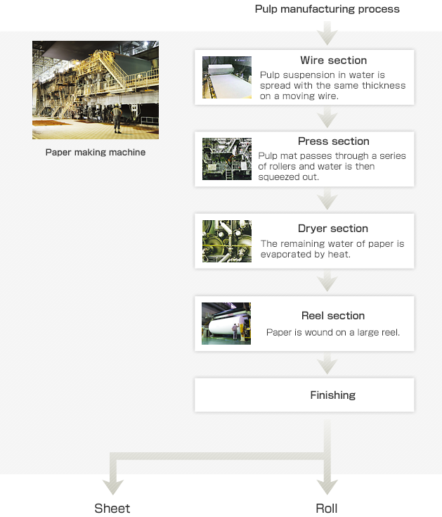 Recycling of recovered paper, paper manufacturing process